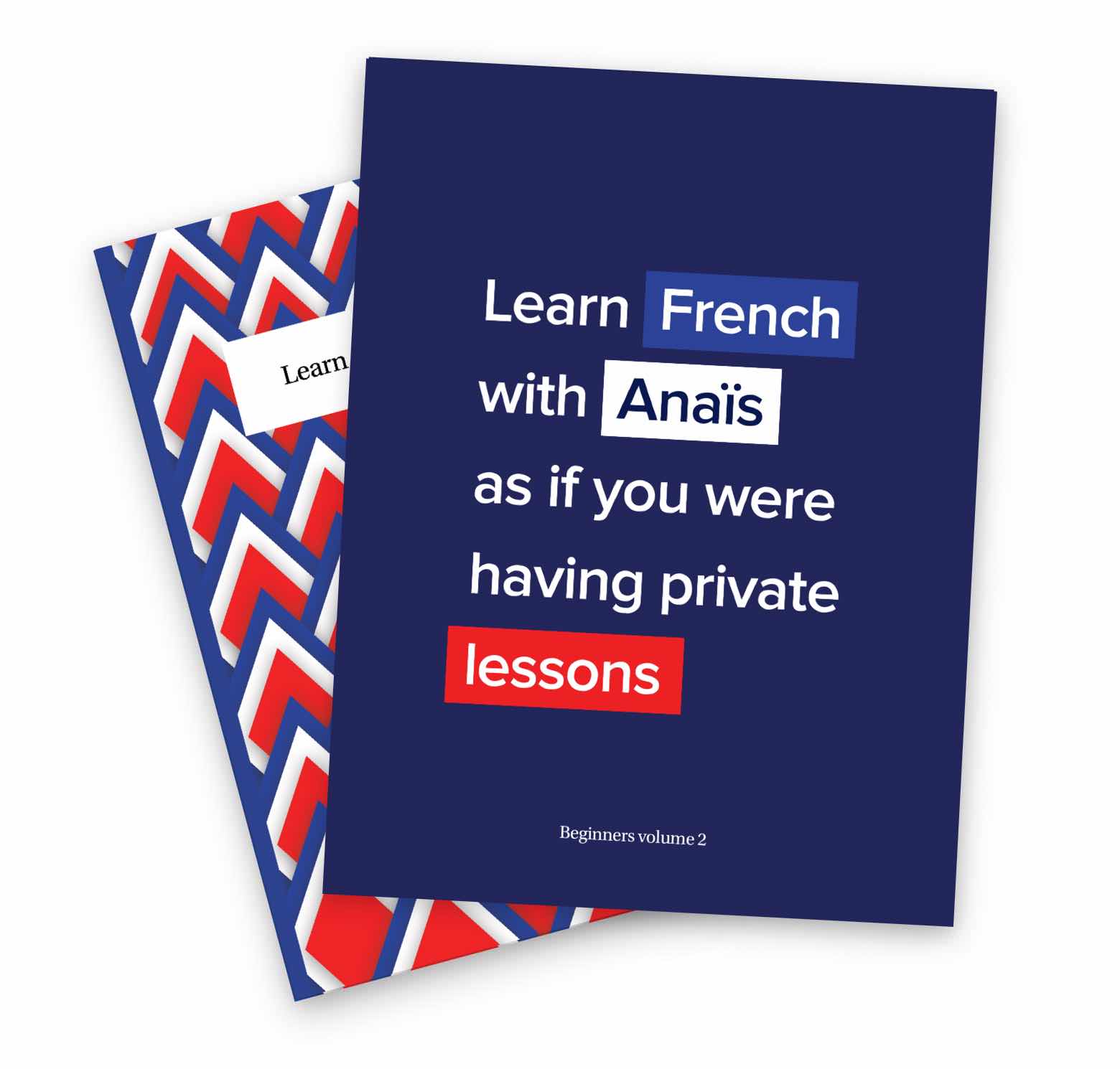 Learn French with Anais book cover