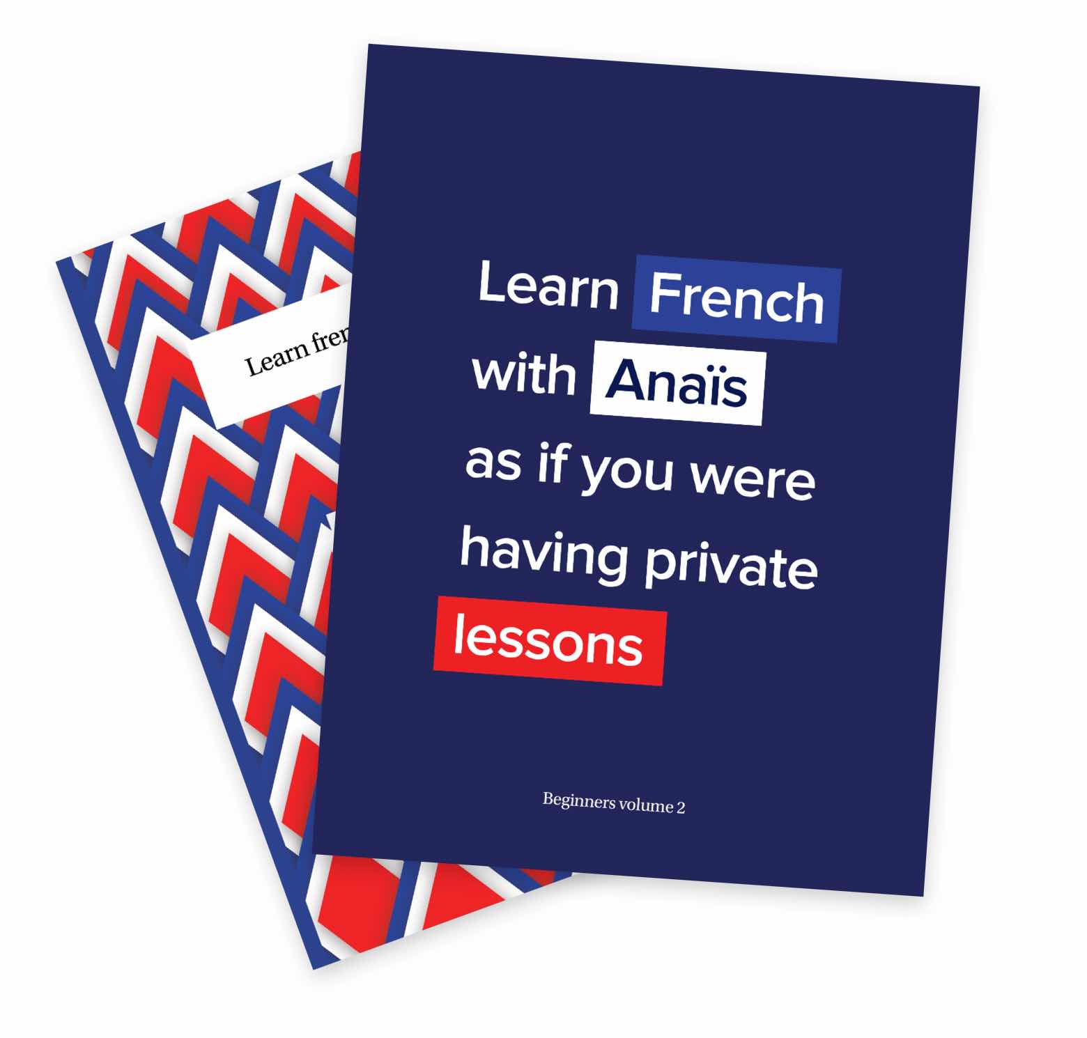 Learn French with Anais book cover